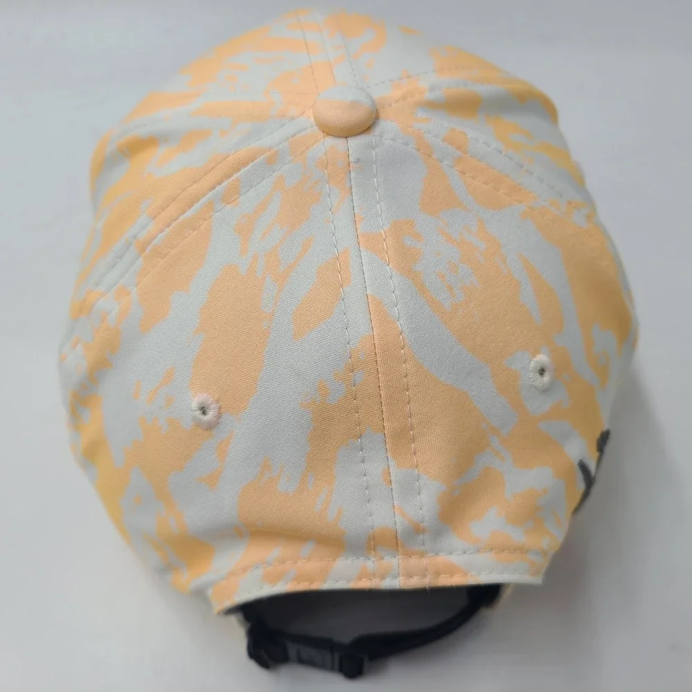Nike Hat Strapback Orange White Marble Camo Golf Classic99 Dri-Fit Aerobill‎ Men